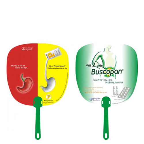 In quạt nhựa Bus