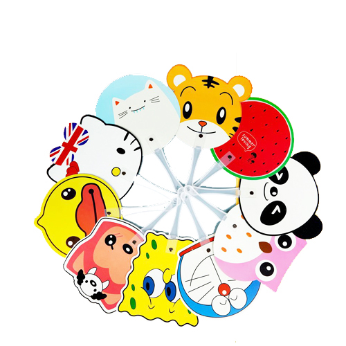 In quạt nhựa hoạt hình