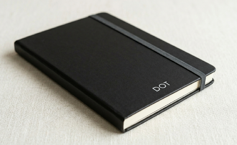 Sổ Bullet Journal Bìa cứng Đen